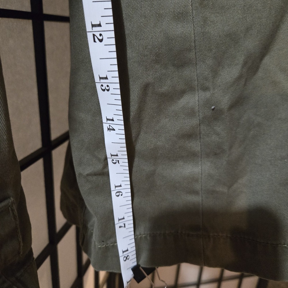 Women's American Eagle Olive Green Jacket Size XXSmall 100% COTTON! - Picture 4 of 13